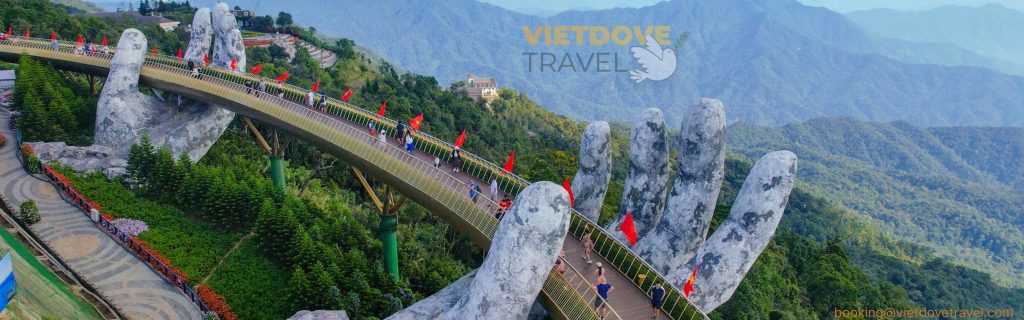Golden Bridge at Ba Na Hills