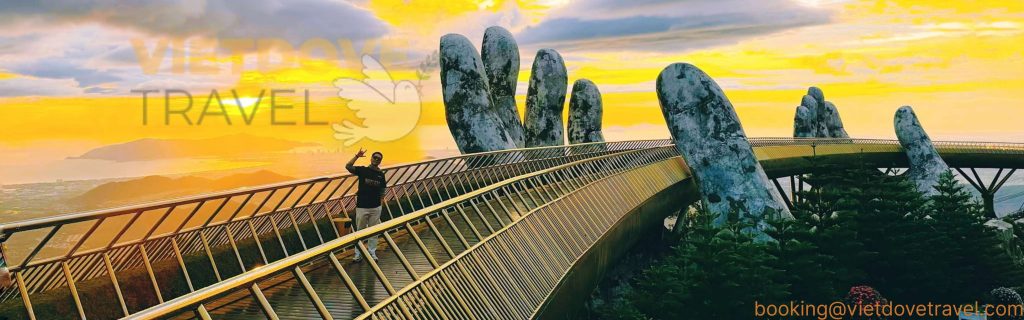 Golden Bridge at Ba Na Hills