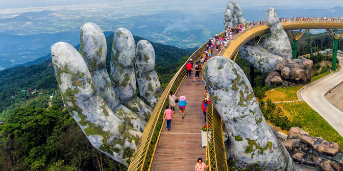 Aerial View of the Golden Bridge