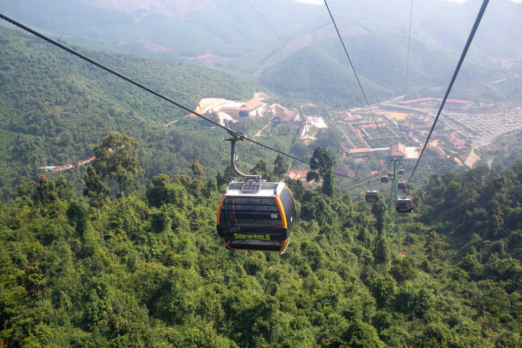 Cable Car Over Bana Hills