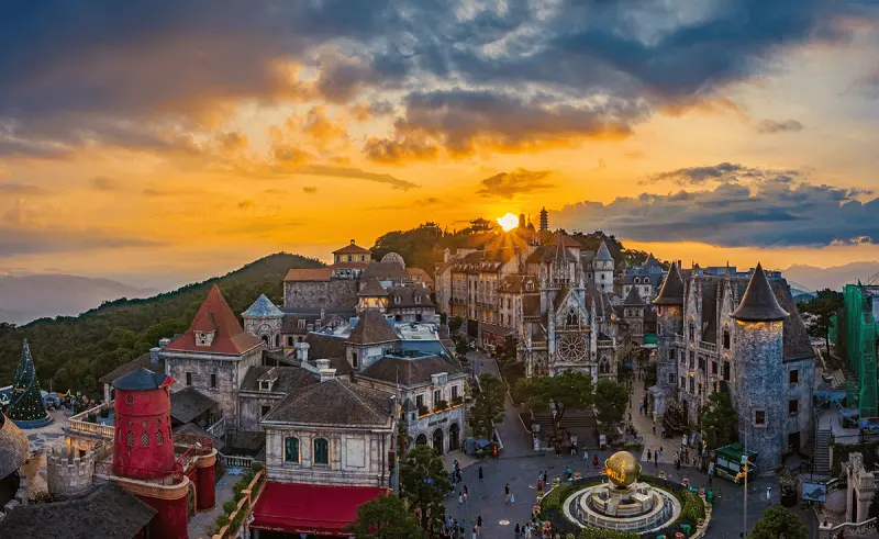 French-Village-architecture-in-Ba-Na-Hills