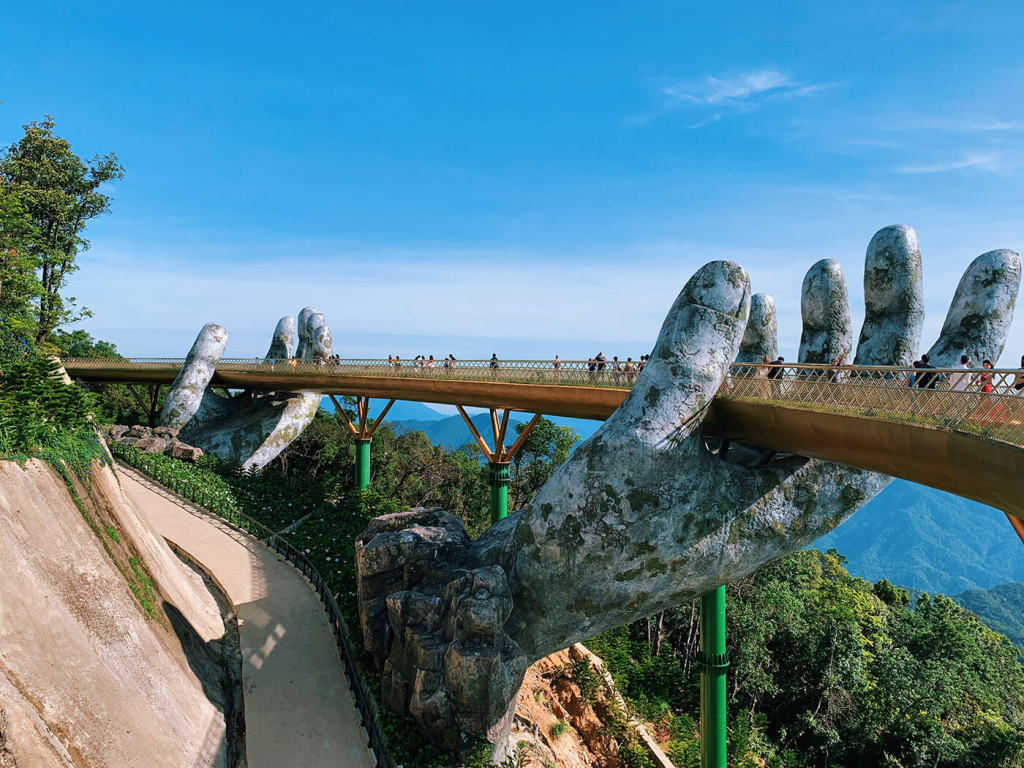 Golden-Bridge-with-Giant-Hands