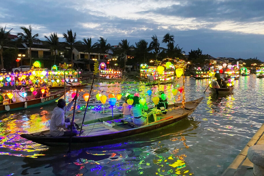 Thu Bon River Lantern Boat