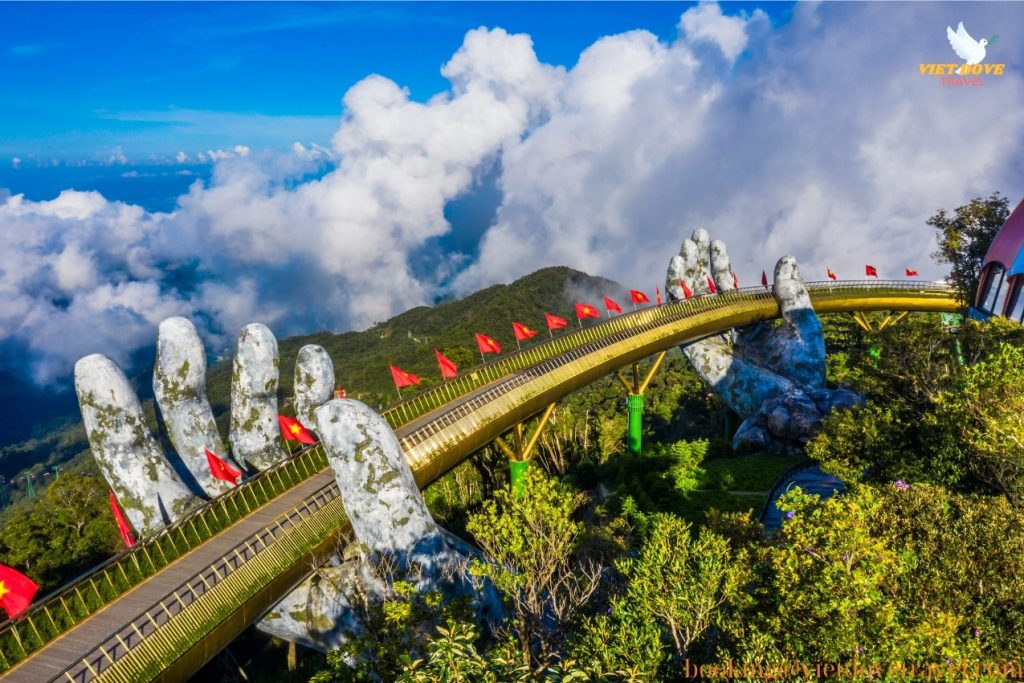 Golden Bridge at Ba Na Hills